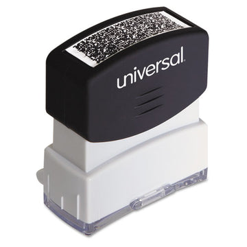 Universal® Security Stamp, Obscures Area 9-16 X 1 11-16, Black freeshipping - TVN Wholesale